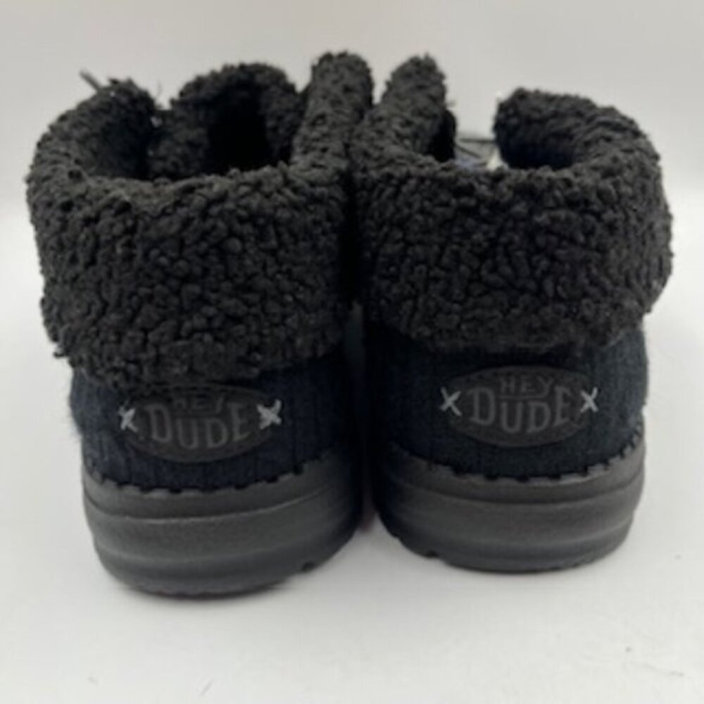 NEW Hey Dude Wendy Shoes Women’s Sz 10 Ankle Boot Slip On Shearling Cuff NWT - Picture 10 of 12